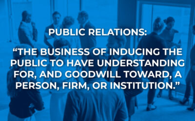 The PR Party: The Business of Fostering Goodwill