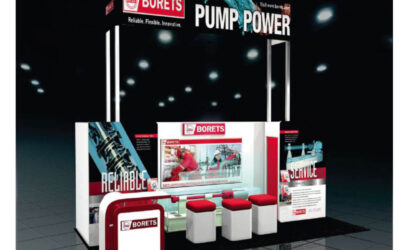 Borets, Trade Show Booth